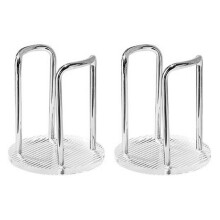 2X Dispenser per Bicchieri di Carta Portabicchieri Organizzatore per Bicchieri Dispenser per Bicchieri per Feste Portabicchieri per Risciacquo