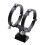 2X Adjustable Pointer Finderscope Bracket 6-Point Guidescope Rings Mount Astronomical Telescope,65mm(33mm-64mm) 2