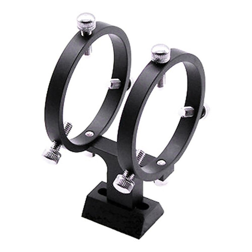 2X Adjustable Pointer Finderscope Bracket 6-Point Guidescope Rings Mount Astronomical Telescope,65mm(33mm-64mm) 1
