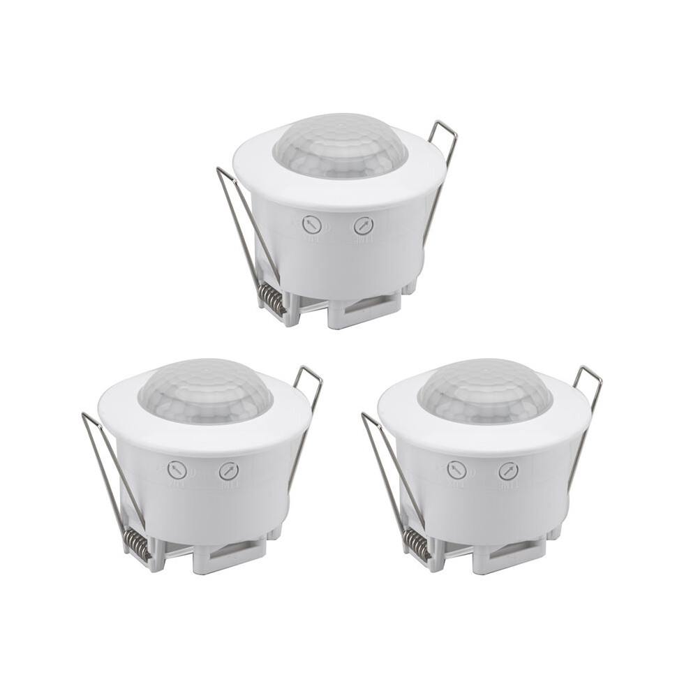 3X Ceiling Recessed Pir Motion Sensor Infrared Adjustable Detector For Corridor Warehouse Stairs Porch Lamp 6034095516027