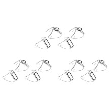 6 Pares de Óculos de Segurança Protetor Lateral no Olho Protetor Lateral Antiderrapante Protetor Lateral para Óculos de Segurança