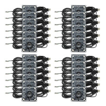 24 Stuks 100 Graden Cameramodule 1MP OV9732 1280x720 USB Gratis Driver Handmatige Focus, met 2 Meter Kabel voor WinXP/7/8/10