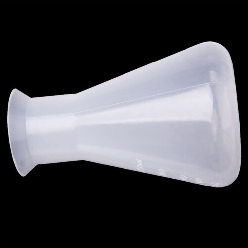 2X Plastic Transparent Laboratory Chemical Erlenmeyer Flasks Container Bottle - 250 Ml 2