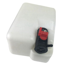 2X 12V 1.5L Universal Moto Coche Escudo de Viento Lavadora Depósito Bomba Kit de Botella