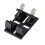 2X Multi-Function Finderscope Dovetail with Locking Screw Guide Scope Adapter Bracket for Astronomical Telescope,Black 4