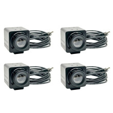 4X Cámara Web USB Industrial 4K para PC y Portátiles Cámara USB con Enfoque Automático de 8 MP Sensor IMX179 OTG UVC Conectar y Usar