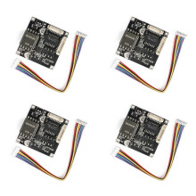 4X Modulo PoE da 48 V A 12 V per Sicurezza CCTV Telecamere IP di Rete Moduli Power Over Ethernet IEEE802.3af 12V1.5A Uscita 15 W