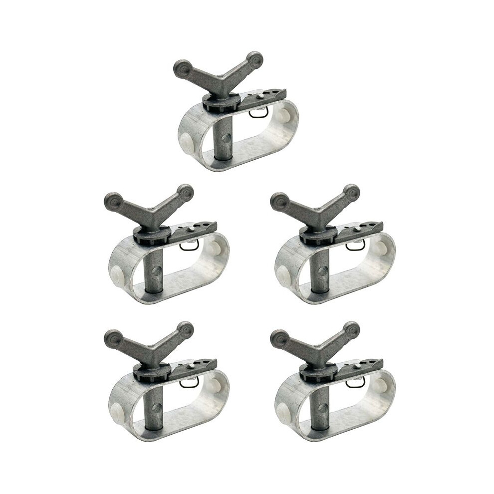 5X Aluminum Winch Tightener,Hand Twisted Wire Tensioner,Wire Tensioner Farm Silver 4713031950737