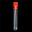 120 Pcs Non-Completed Plastic Test Tubes Lab Test Tool with Screw Cap Transparent, 12 X 60mm 3
