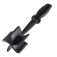 Picador de Carne para Carne Molida, Triturador de Carne Molida de 5 Cuchillas Curvas, Picador de EspáTula para Carne de Nailon, Herramienta de Cocina