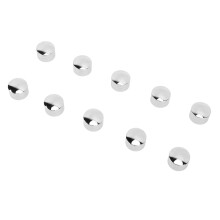 Capuchons de vis en aluminium pour moto, pack de 10, pour vis de moteur petites de 7,5 à 10 mm