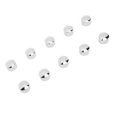 10 Stück CNC Aluminium Motorradkopf-Schraubendeckel für 9-12 mm Motoren