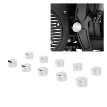 10 Pack Aluminum Head Screw Cover for Motorbike Engine Small Size 7.5-10mm