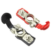 1 Par de Terminal de Bateria para VeíCulos Pesados VeíCulo Conector RáPido Clipe de BraçAdeira de Cabo