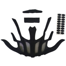Fietshelm Pads Afgedichte Spons Fietshelm van Binnen Pads Bescherming Helm Padding Fietshelm Pads-SK-206, Zwart