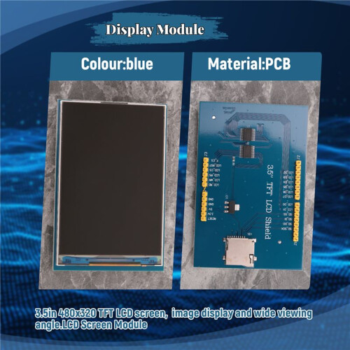Display Module - 3.5 inch TFT LCD Screen Module 480X320 for   & MEGA 2560 Board (Color : 1XLCD Screen) 2