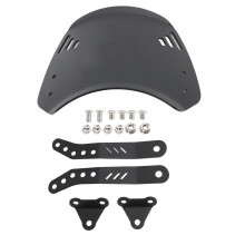 Wind Deflector For Motorcycle, Windscreen Windshield High Performance Windproof Durable Weather Resistant Aluminum Stainless Steel Universal Fit Easy