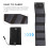 12W Foldable USB Solar Panel Portable Folding Waterproof Solar Panel Charger Outdoor Mobile Power Battery Charger 5