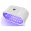 Enhanced Uv Light for Resin-Two-Sided with Digital Display Timer 48 LED Uv Resin Light,Foldable Uv Resin Curing EU Plug 1
