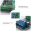 8Ch Input/Output Digital  TTL LvTTL CMOS RS485 IO Control Module Modbus Rtu Board for PLC Relay, (with Terminal) 7
