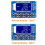 2Pcs 3 Channel PWM Pulse Generator Adjustable Frequency Square Wave Rectangular Wave Signal Generator Module 3