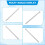 Stainless Steel Button  Screw, Hex Socket Bolts Type:M4 / 4mm Bolt size:M4 x 80mm Your pack quantity:10 6