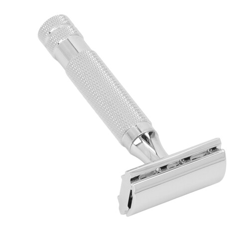 Zinc Alloy Double Edged Safety Trimmer Set for Men 1