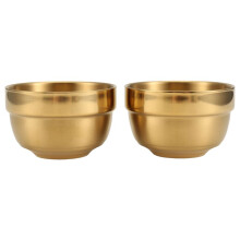 80ml Stainless Steel Sake Cup Double Layer White Wine Cup for Tea Water Cups Industrial Style Kitchen Drinkware,A