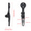 Out Front Bicycle Handlebar Mount for S5 Bike Computer, Adjustable Plastic Bracket 2
