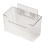 Large Capacity Wall-Mounted Garlic Storage Bin with Adhesive Mount 3
