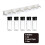 Plastic Spice Jar Organizer with Rack for Kitchen Seasoning Storage 6