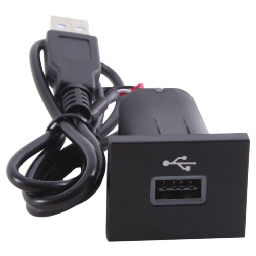Auto USB-Ingangsadapter Audio Radio U-Disk Flash Socket Interfacekabel voor  Focus 2 Mk2 2009-2011