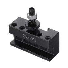 OXA-Wedge Type Tool Post Set Wedge Type Tool Post Quick Change Turning and Facing Holder Fit for Lathe Tool Holder,A