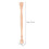 2Pcs Khaki Wood Balusters for Staircase Indoor Decorative Posts 2