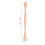 2Pcs Khaki Wood Balusters for Staircase Indoor Decorative Posts 3