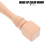 2Pcs Khaki Wood Balusters for Staircase Indoor Decorative Posts 8
