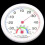 2X Hygrometer Humidity Thermometer Temp/Temperature Meter 4