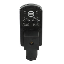 2X AC 220V 1/2 Pollici Elettronico del Carro Armato Temporizzata A 2 Vie Compressore D'aria A Gas Valvola