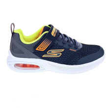 Lasten koripallokengät - SKECHERS - Micorspec Max - Sininen - Tarrasuljenta - Synteettinen päällinen