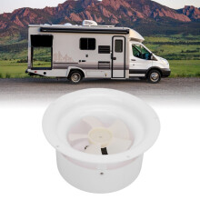 Solar Powered Vent Fan for RV Boat Trailer Camping Car 12V Ceiling Exhaust Vent