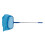 Flat Screen Head Pool Skimmer Net with Fine Mesh for Surface Cleaning, Long Square Deep Net Head for Bottom Debris Collection, Multi-purpose Pool 6