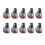 10X Electronic Machine 4P3T 4Pole 3 Position 2 Deck 16 Pin Rotary 1