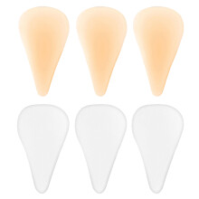 6PiÚces Patchs Silicone Privés Assortis Femme Discrets Natation Yoga