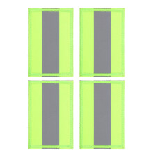 4Pcs Reflective Tape Patches for Vests Jackets Dog Harness