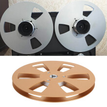 7 Inch Aluminum Alloy Empty Tape Reel for 1/4in NAB Reel to Reel Sound Tape