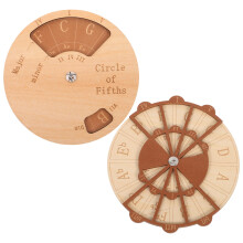2St Muziekwiel Circle of Fifths, Chords En Toonladders Leren