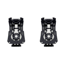 2X Gimbal Vibration Shock Absorbing Board für 3 /Cine / Classic Gimbal Camera Montagedämpferhalterung mit Gummi