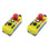 2X Electric Crane Remote Control Push Button Emergency Stop  Rainproof  Down Hoist  Wear-Resistant 1