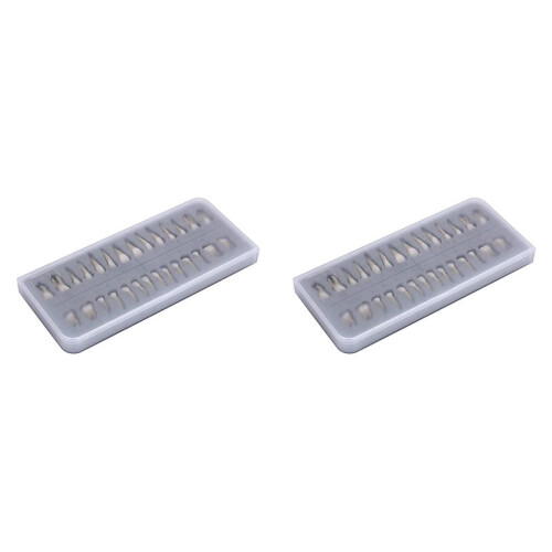56Pcs Tooth Model 1:1 Permanent Teeth Model Dental Resin Tooth Demonstration Tooth Education Teach Study