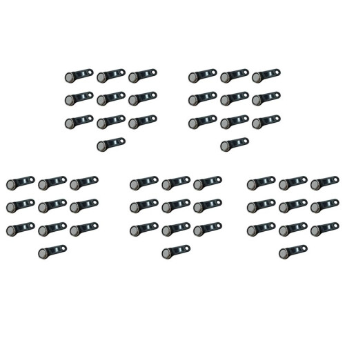 50Pcs DS1990A-F5 TM Card IButton Tag with Wall-Mounted Black